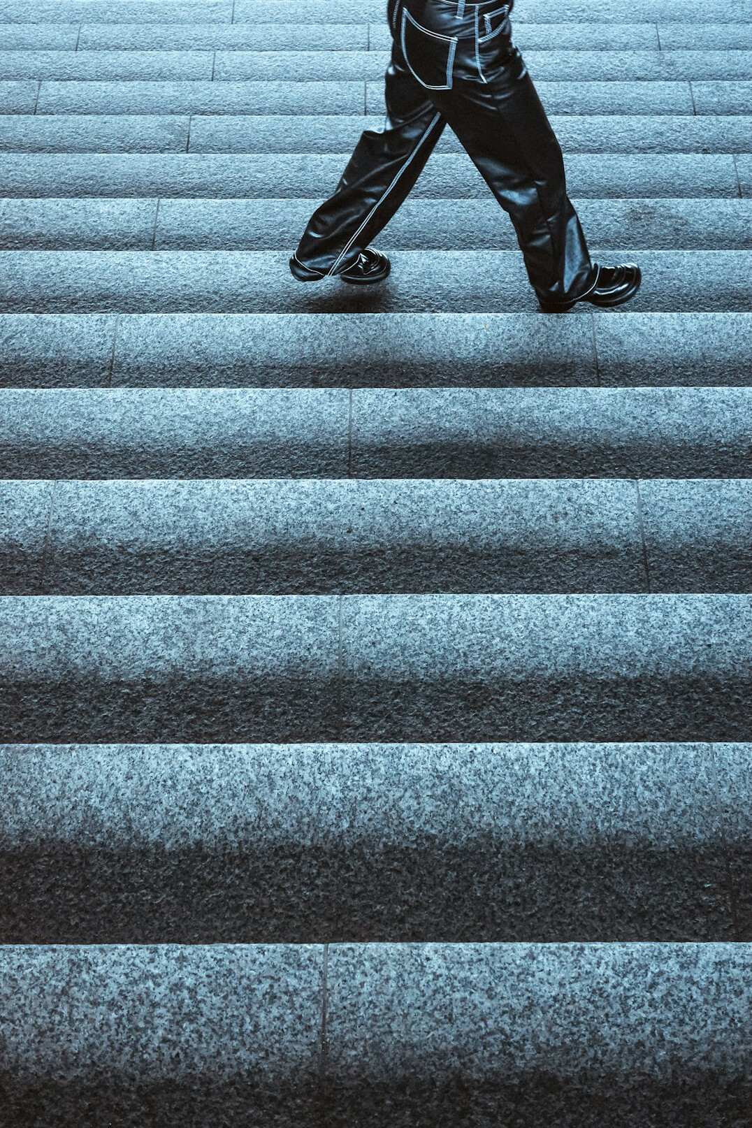 person stepping into new career